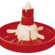 Red round shape