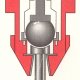 Red round shape