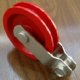 Red round shape