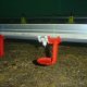 Red round shape