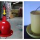 Red round shape