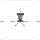 Red round shape